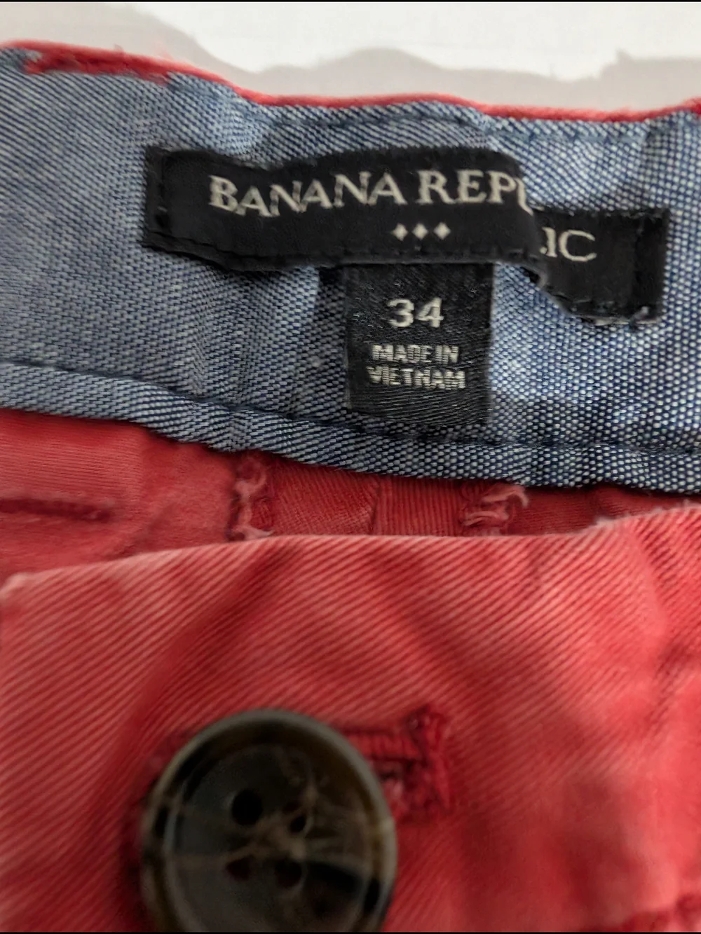 Bannana Republic Red Board Shorts